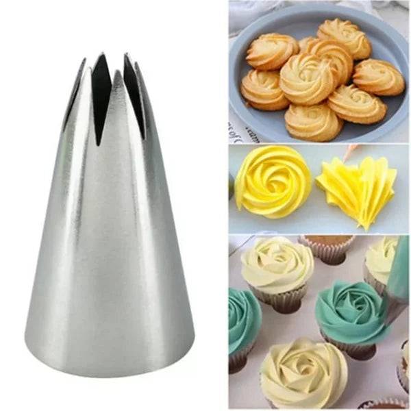5 Pcs Plastic Cake Nozzle (Same Design) Buy @ ₹79