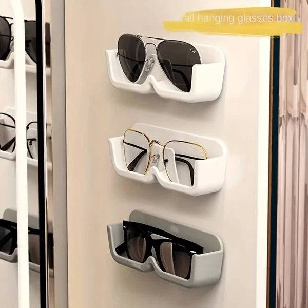 Wall Mounted Glasses Holder – Space-Saving Eyewear Organizer - (Random color-Pack of 1) Buy @ ₹99