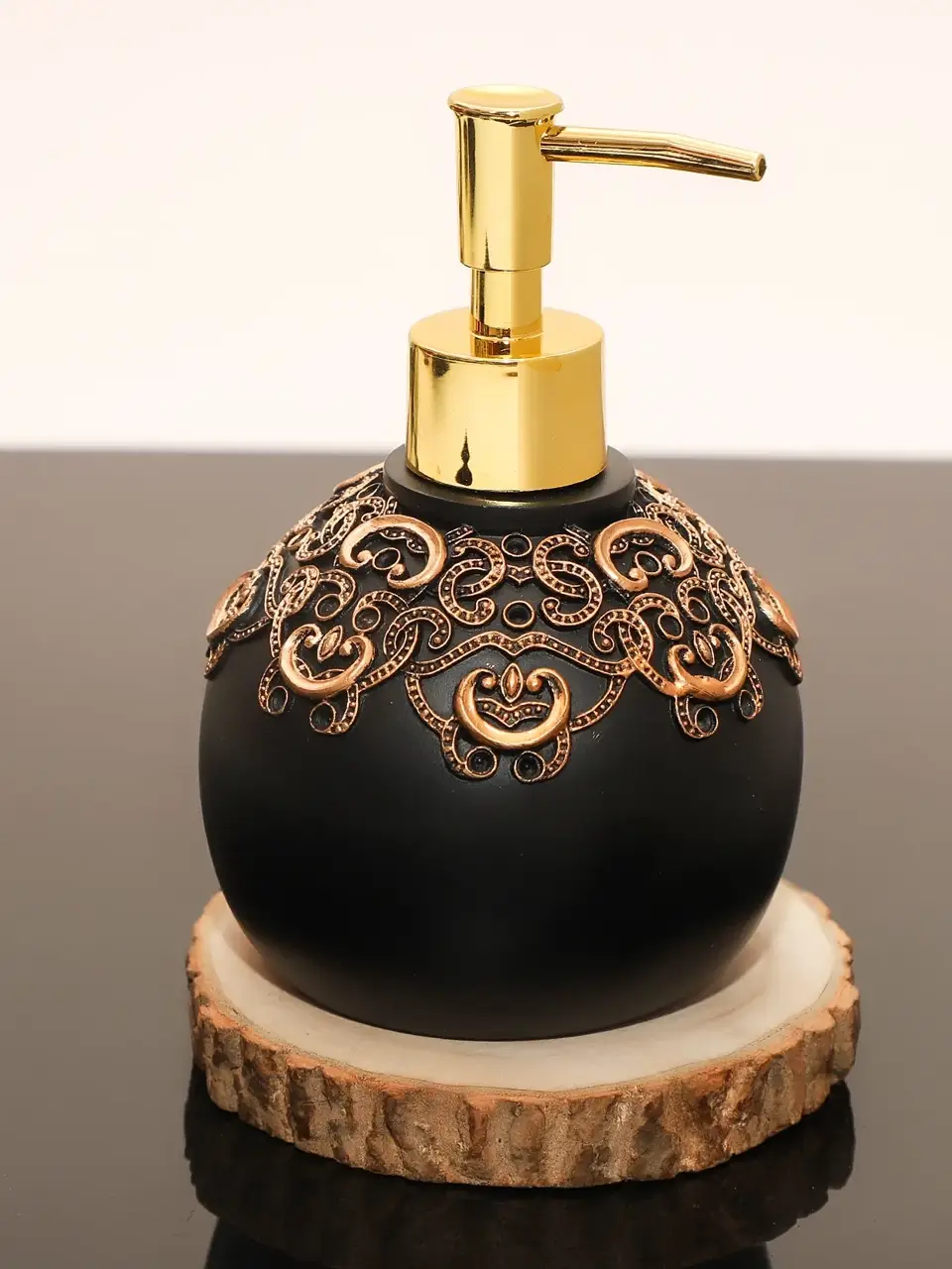 Blluex Golden Matte Ceramic Soap Dispenser Buy @ ₹559