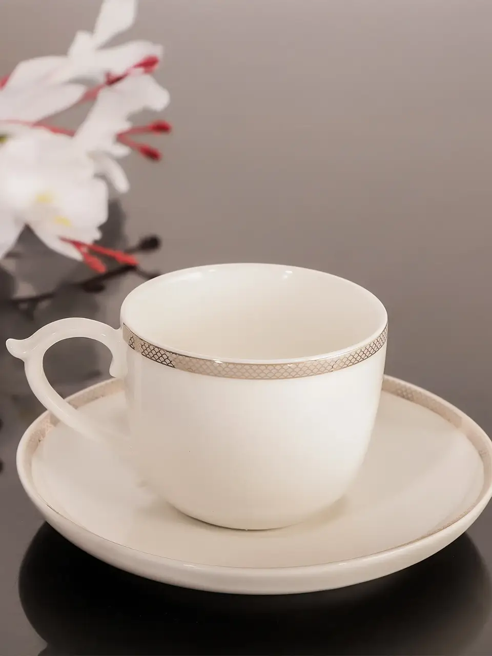 Blluex Platinum Charm Bone China Set Buy @ ₹1960