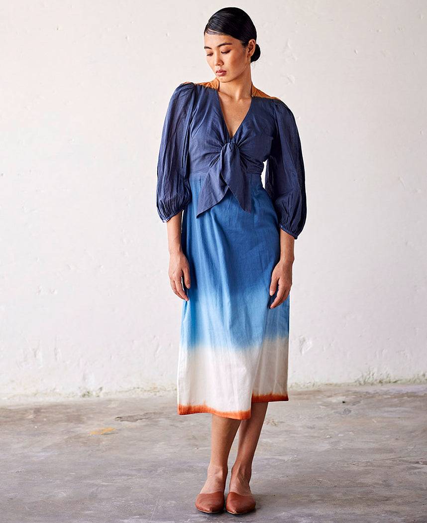 Hop Scotch Dress - color variant: Blue