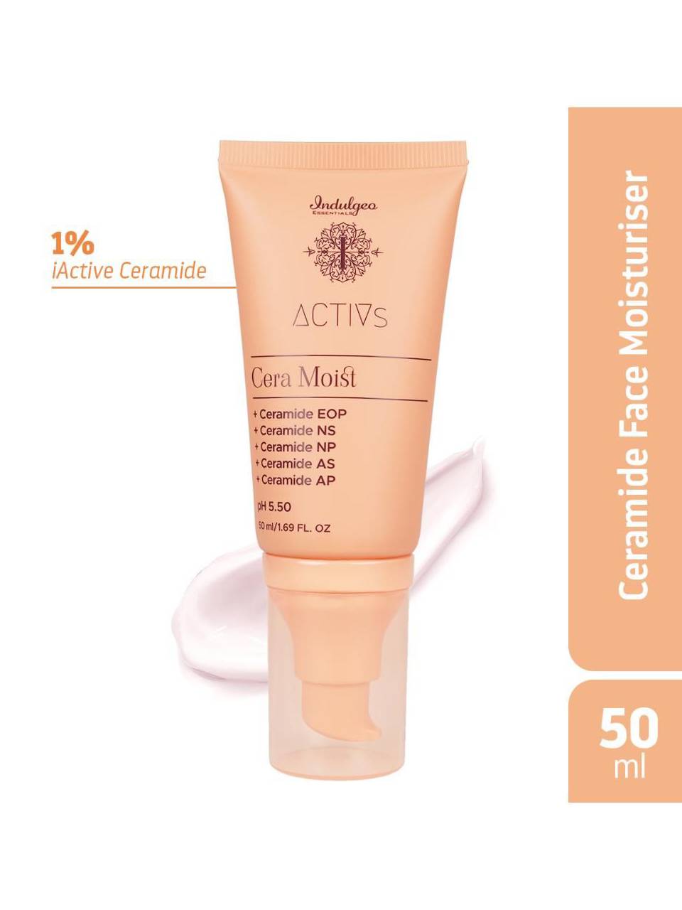 Indulgeo Essentials Cera Moist - 1% iActive Ceramide Calming Moisturiser Buy only @ ₹2250