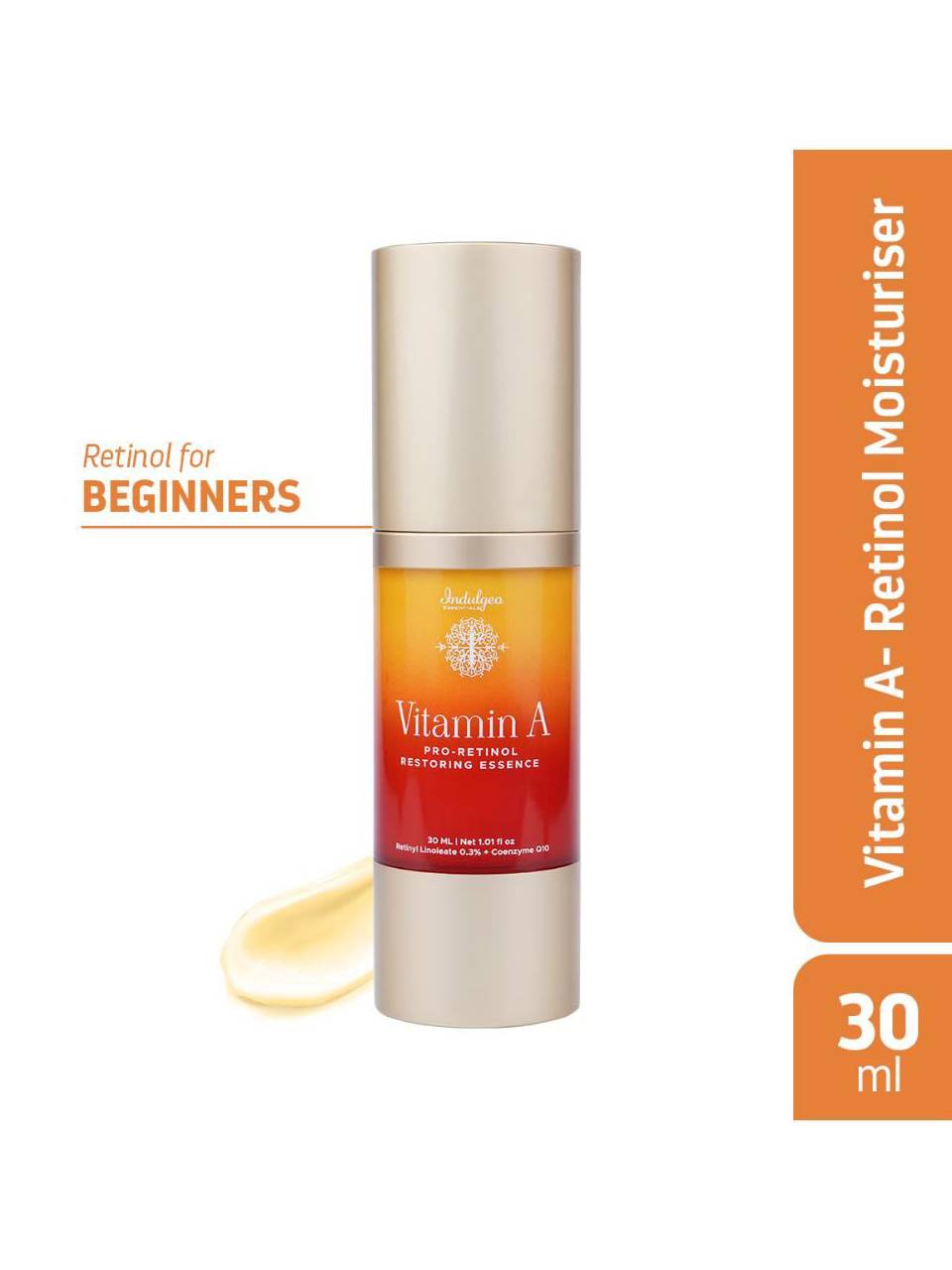 Indulgeo Essentials Vitamin A Pro-Retinol Restoring Essence Buy only @ ₹918