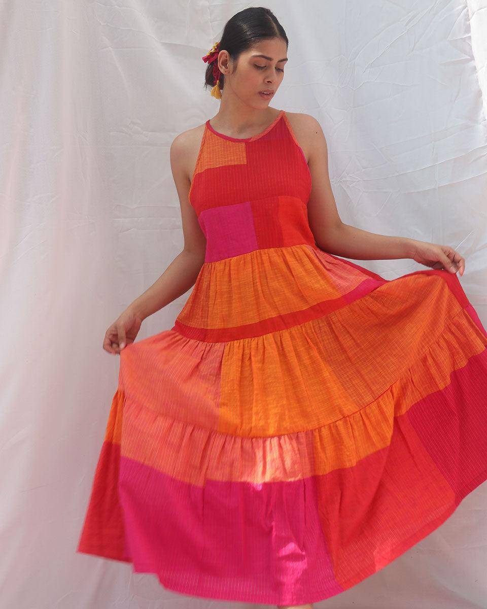 Lali Handwoven Cotton Dress - RC