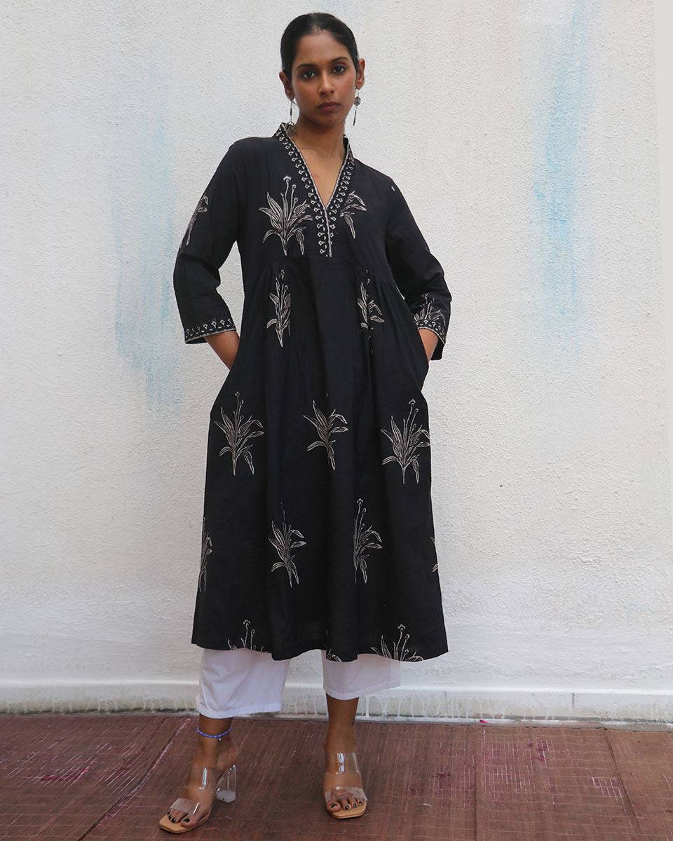 Pratima Block Printed Cotton Kurti