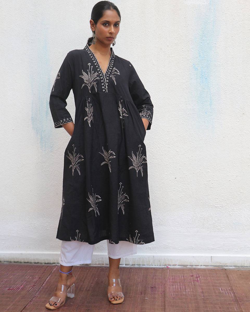 Pratima Block Printed Cotton Kurti