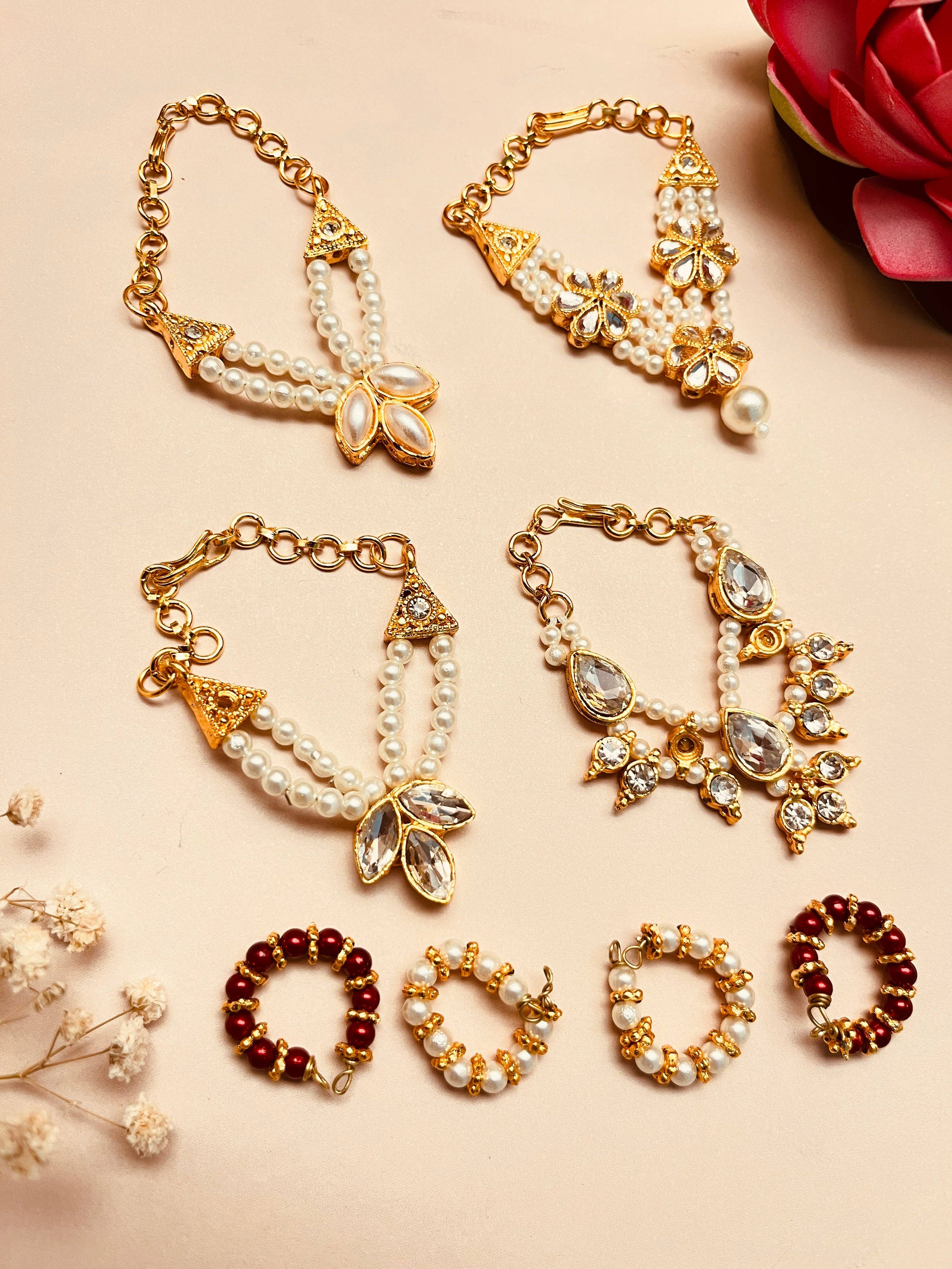 4 Necklace Set for god idols