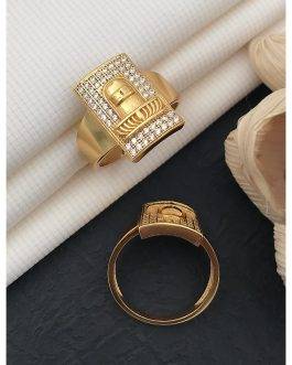 Mahadeva Ring Diamonds For Men