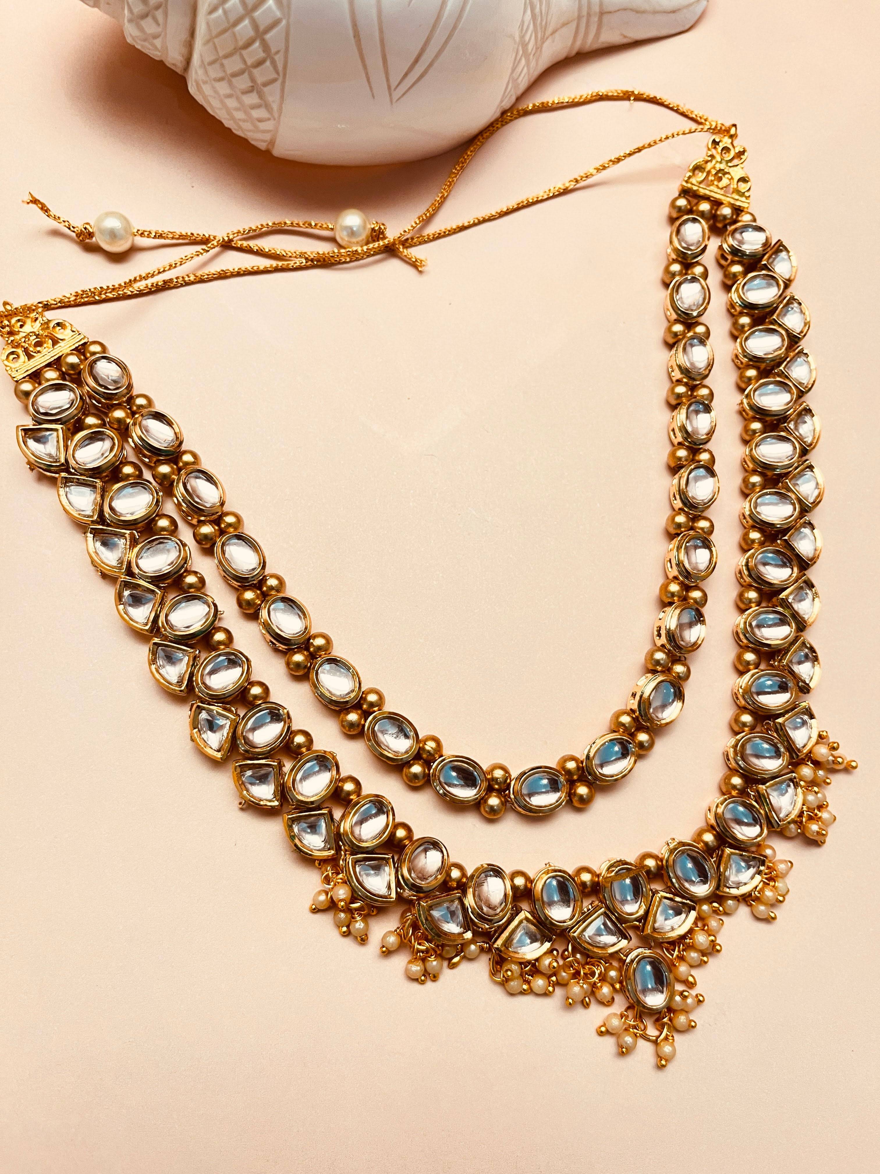 Kundan Necklace for Big Murti