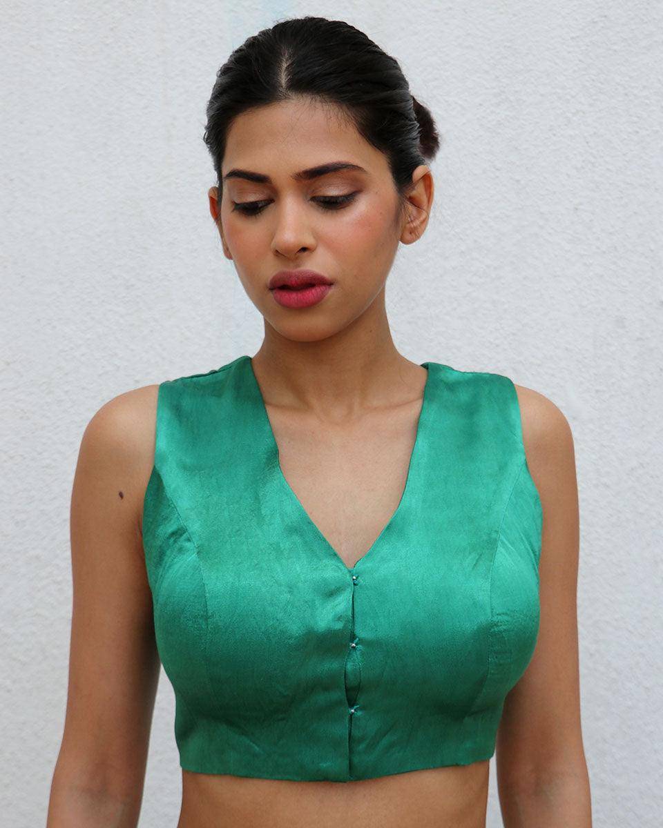 Rhea Mashru Silk Blouse