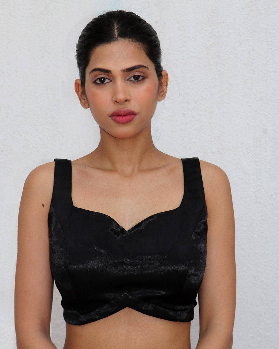 Kailani Mashru Silk Blouse