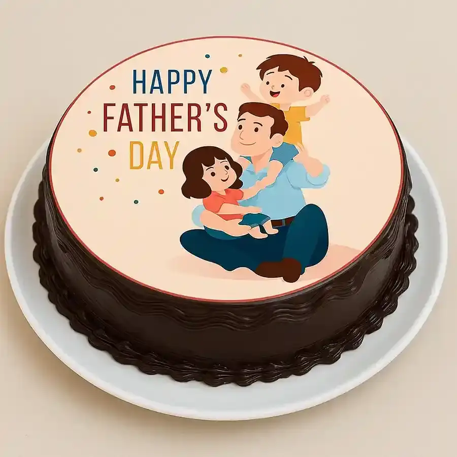 Divine Chocolate Cake for Dad