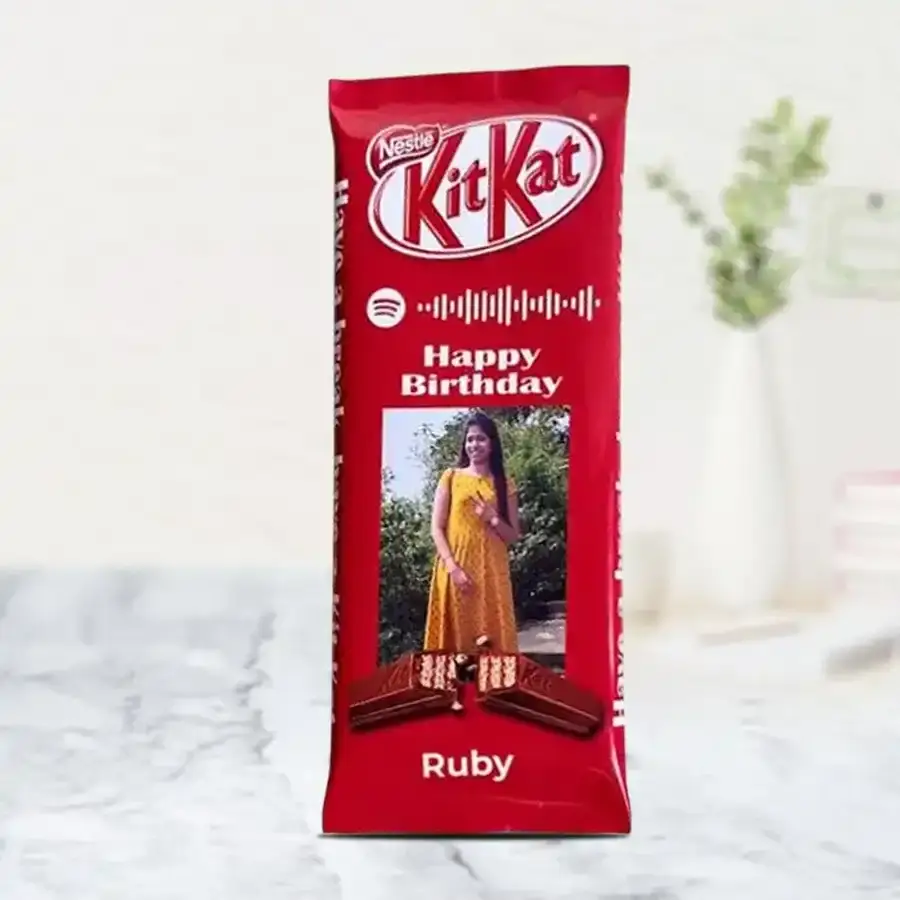 Personalized Musical Treat of Nestle Kitkat Bar