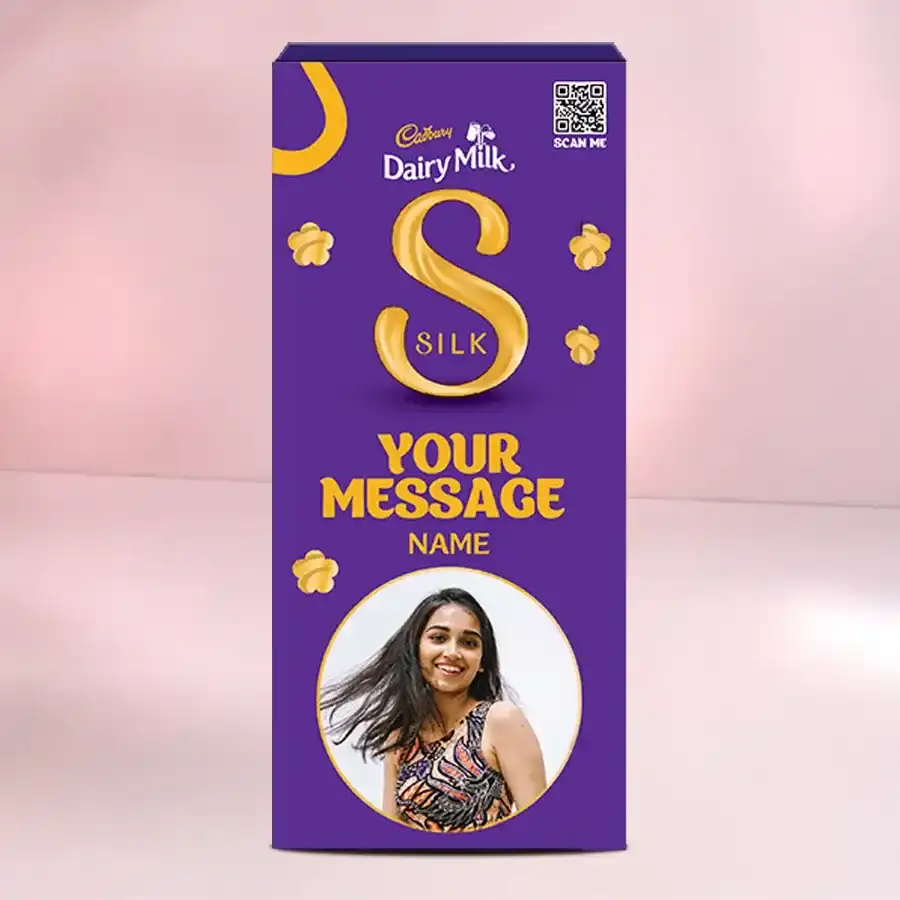 Customized Photo Cadbury Dairy Milk Silk Chocolate
