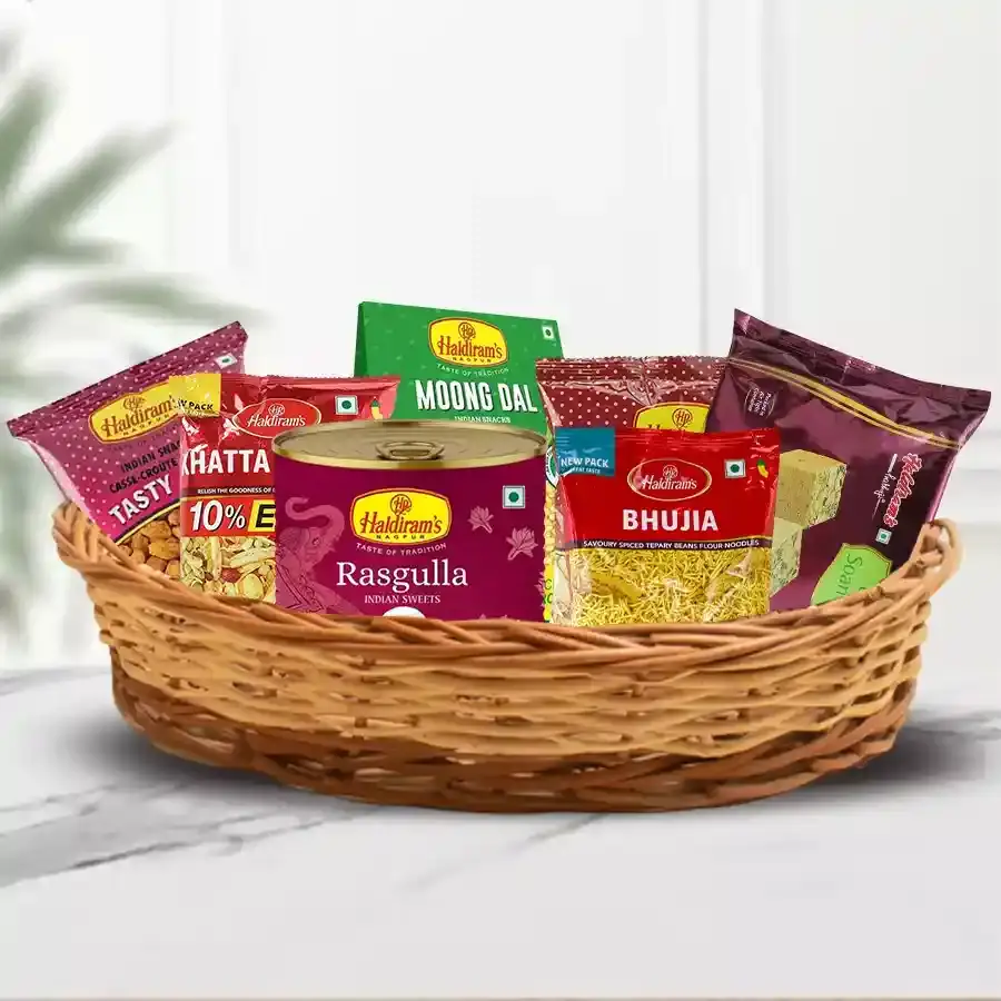 Mouthwatering Haldirams Assortments Gift Hamper