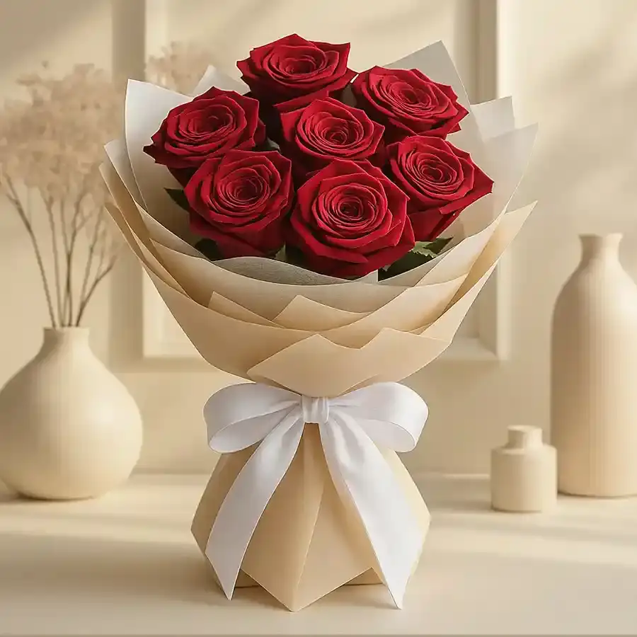 Radiant Red Roses Delight