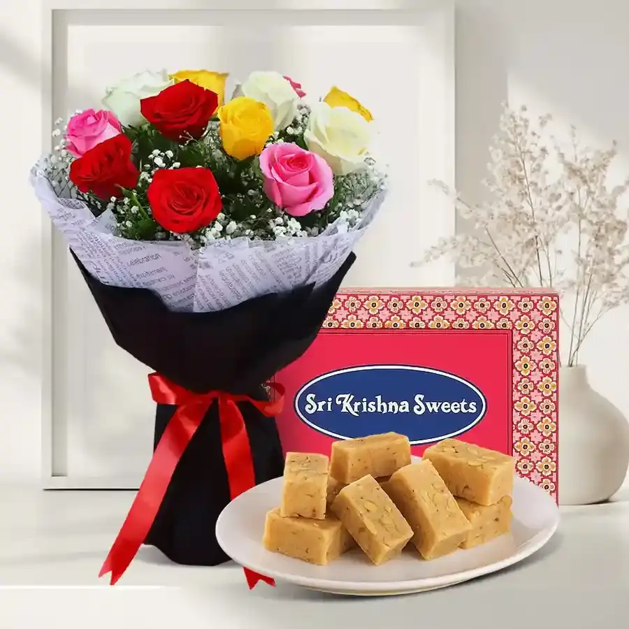 Roses and Mysore Pak Surprise