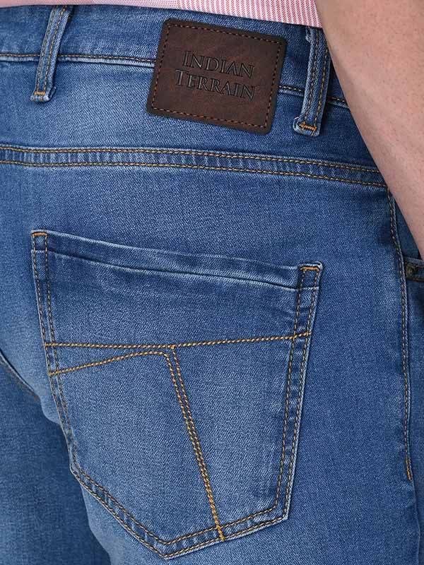 Men Brooklyn Fit Stretchable Jeans