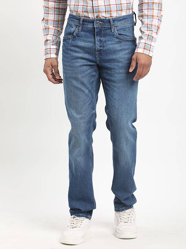 Men Brooklyn Fit Stretchable Jeans