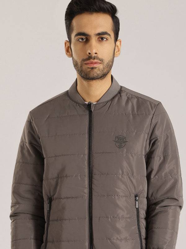 Men Printed Full Sleeve Bomber Jacket