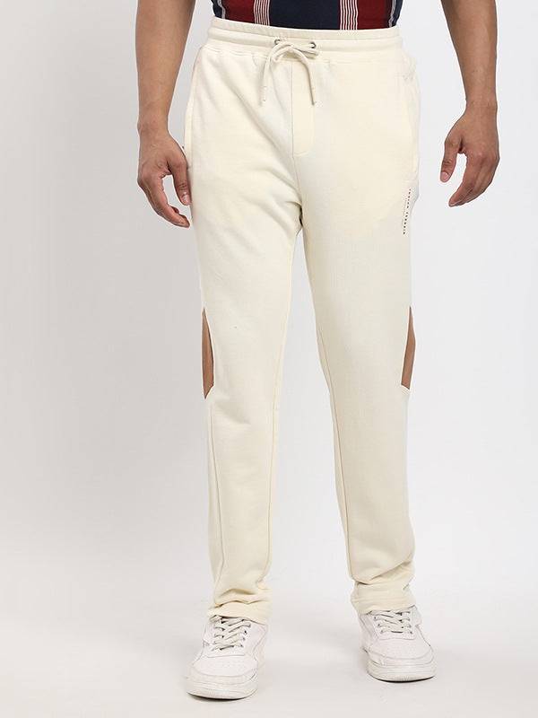 Men Color Block Cotton Blend Jogger
