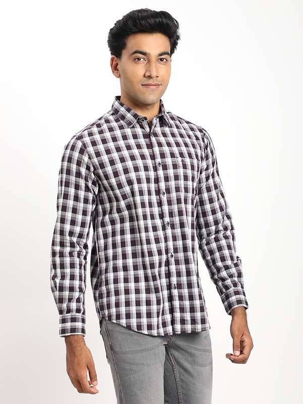 Men Checked Full Sleeve Cotton Shirt