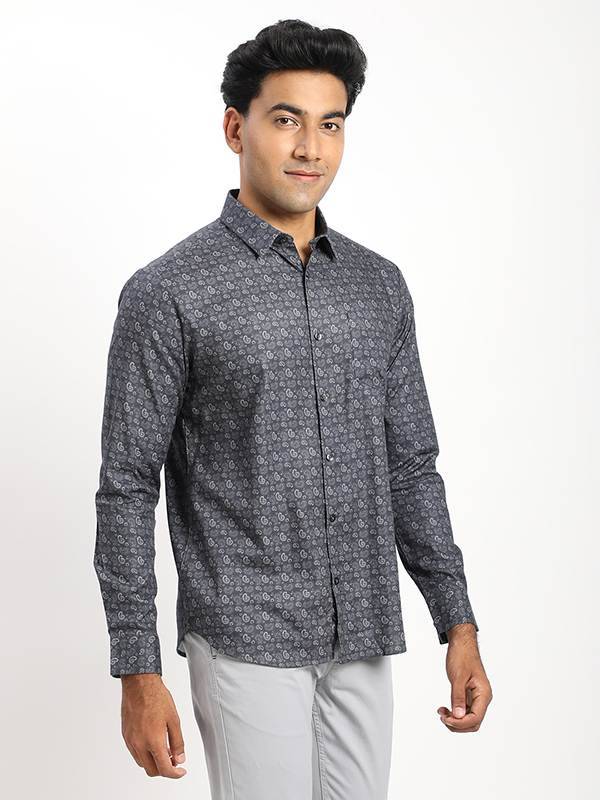 Men Printed Full Sleeve Cotton Blend Shirt