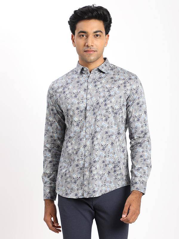 Men Printed Full Sleeve Cotton Blend Shirt