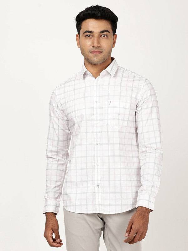 Men Checked Full Sleeve Cotton Shirt