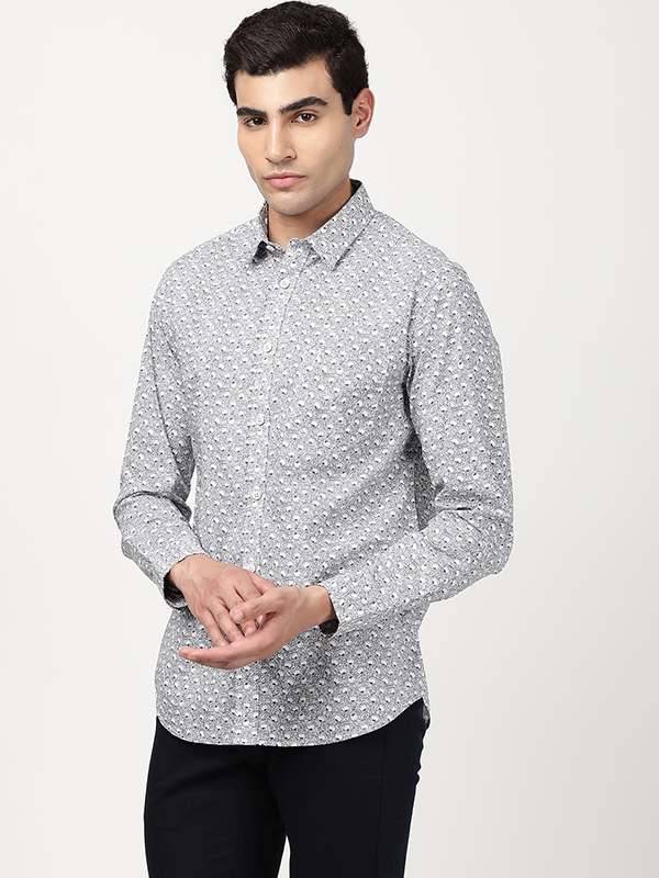 Men Printed Full Sleeve Cotton Shirt