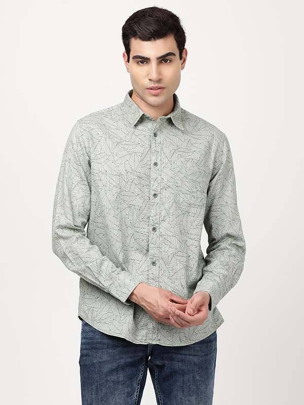 Men Printed Full Sleeve Cotton Shirt