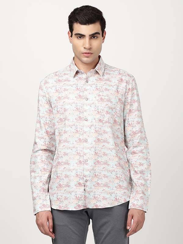 Men Printed Full Sleeve Cotton Blend Shirt