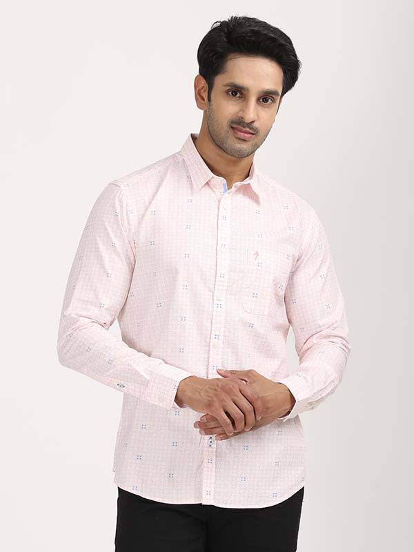 Men Printed Full Sleeve Cotton Shirt