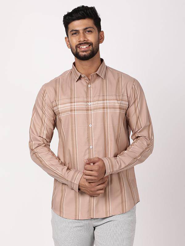 Men Checked Full Sleeve Cotton Shirt