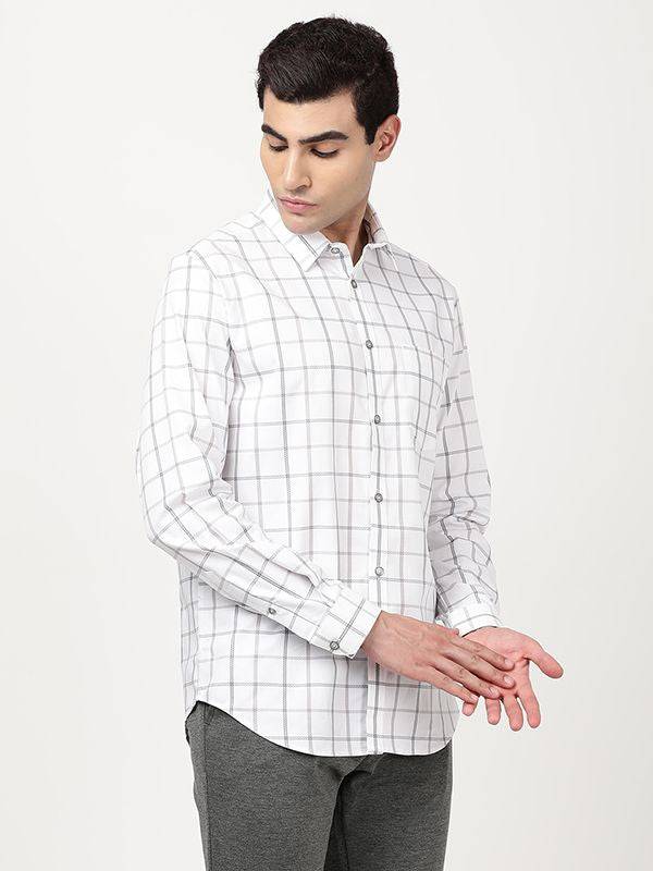 Men Checked Full Sleeve Cotton Shirt