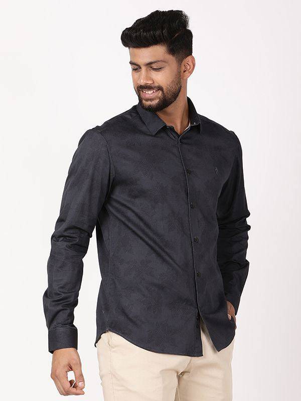 Men Printed Full Sleeve Cotton Shirt