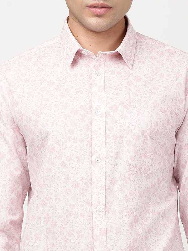 Men Printed Full Sleeve Cotton Shirt