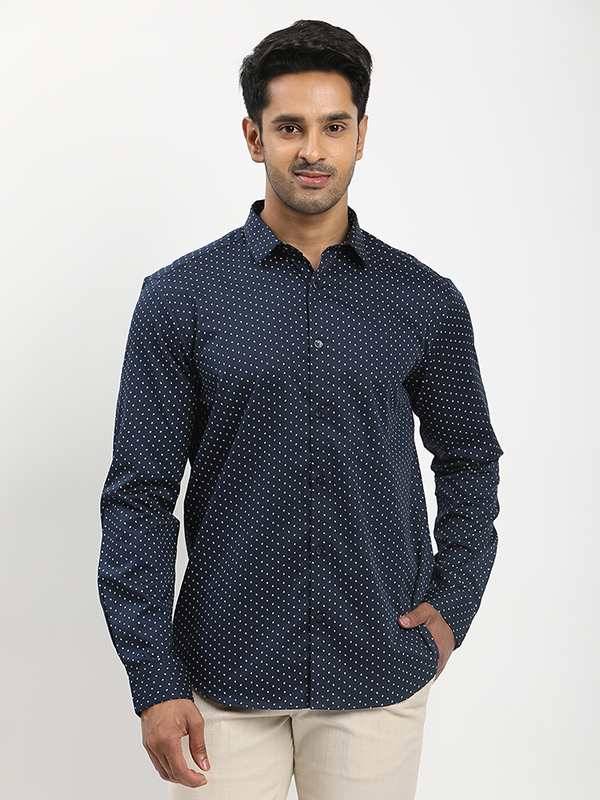 Men Printed Full Sleeve Cotton Shirt