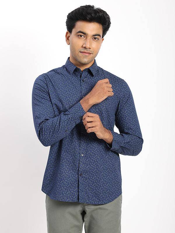Men Checked Full Sleeve Cotton Shirt