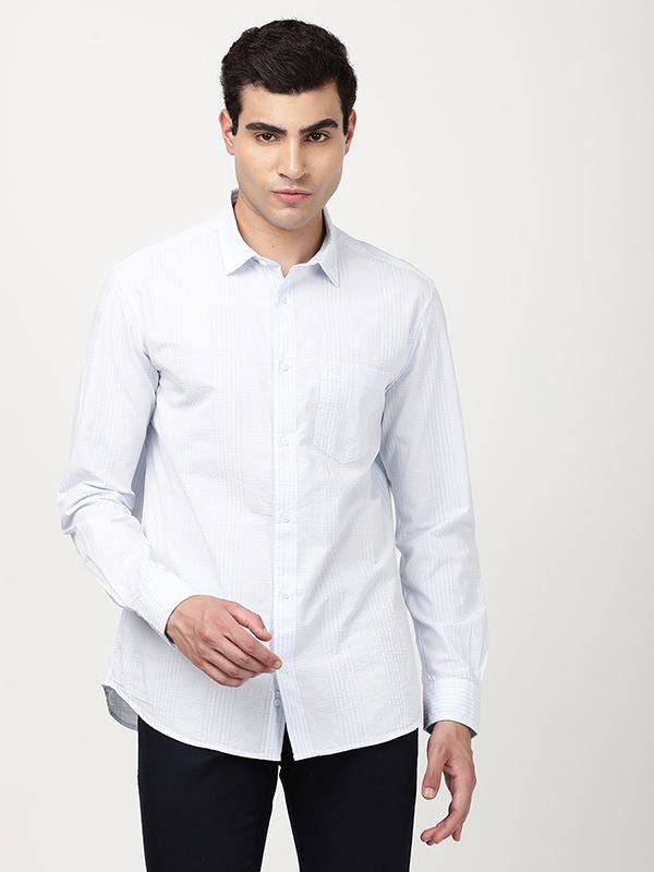 Men Checked Full Sleeve Cotton Shirt