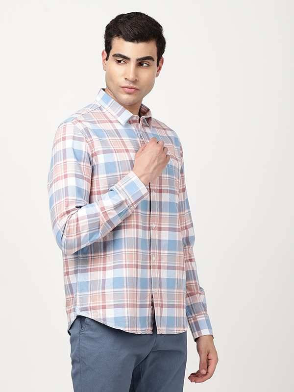 Men Checked Full Sleeve Cotton Shirt