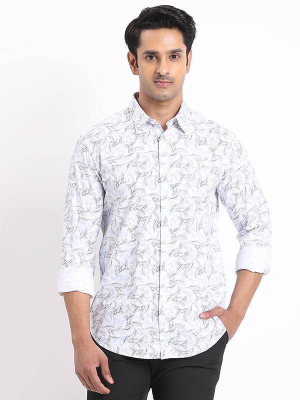 Men Printed Full Sleeve Cotton Blend Shirt