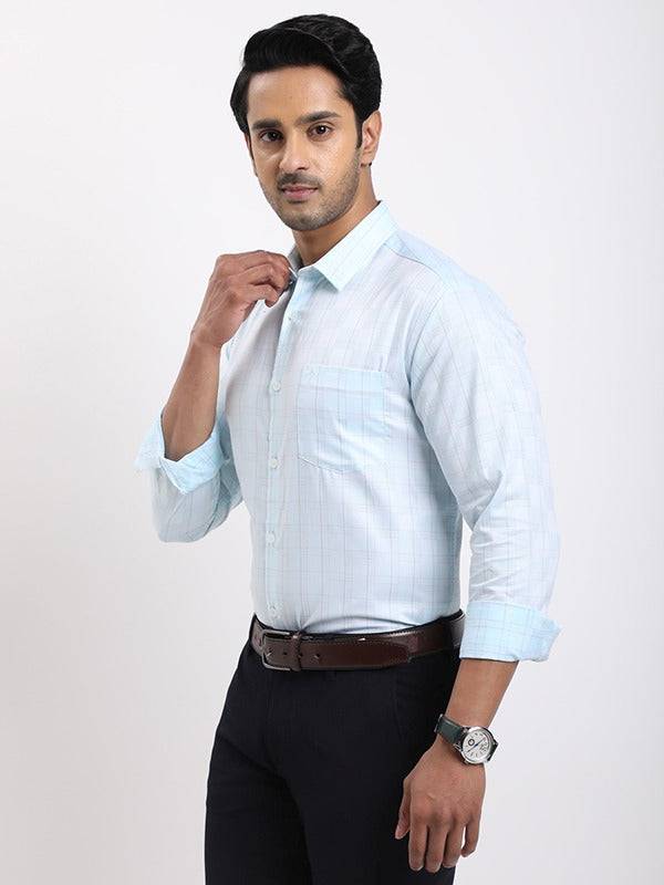 Men Checked Full Sleeve Cotton Shirt