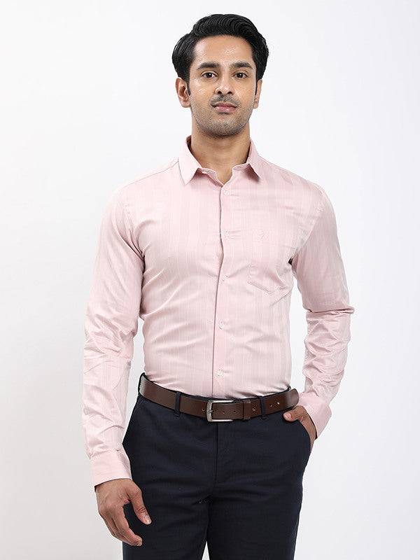 Men Striped Full Sleeve Cotton Shirt