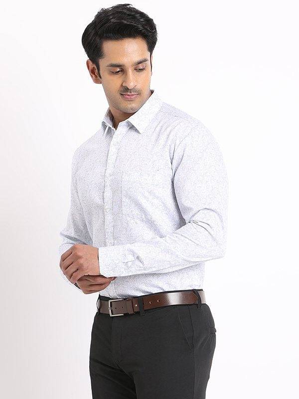 Men Printed Full Sleeve Cotton Shirt