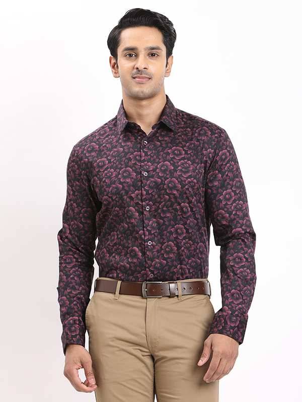 Men Printed Full Sleeve Cotton Shirt