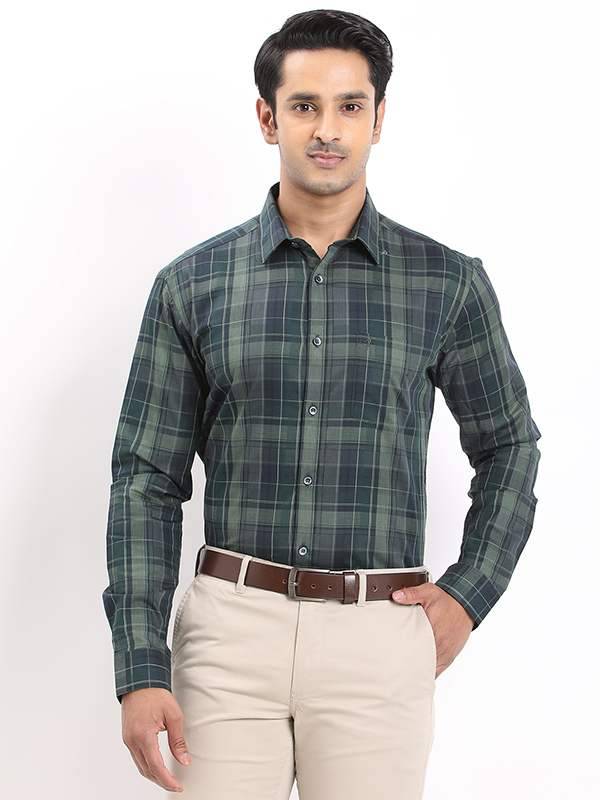 Men Checked Full Sleeve Cotton Shirt