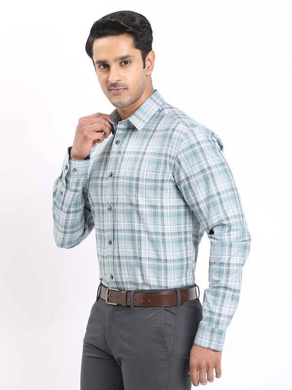 Men Checked Full Sleeve Cotton Shirt