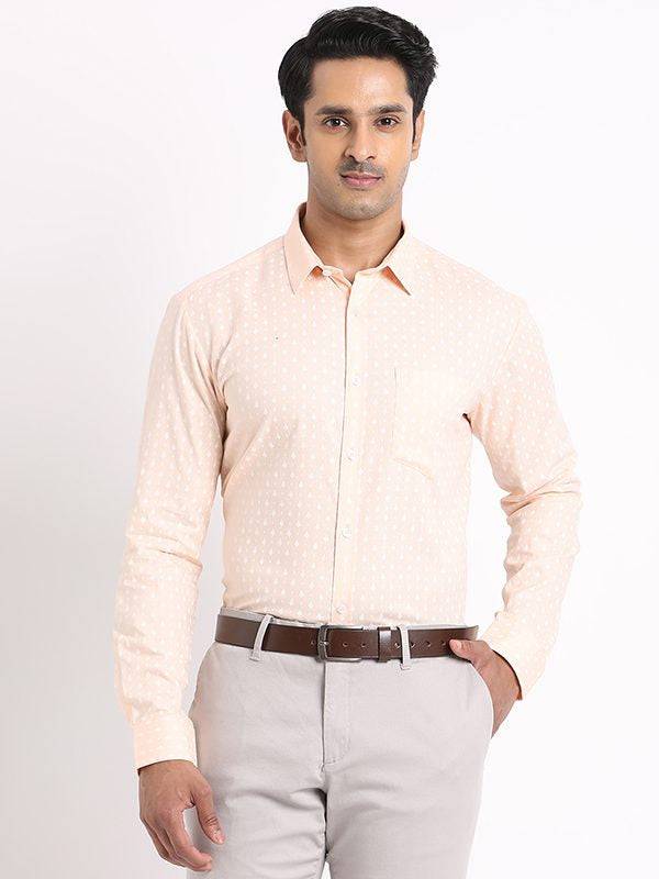 Men Printed Full Sleeve Cotton Shirt