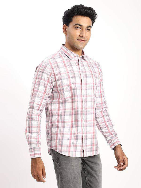 Men Checked Full Sleeve Cotton Shirt